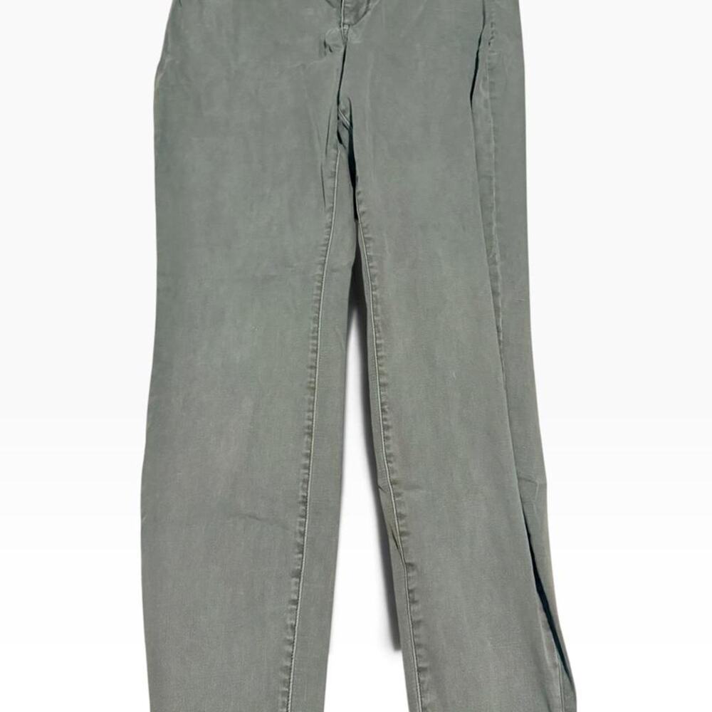Maurices Plus Sage Green Gray Skinny Jeans 14W Long Womens